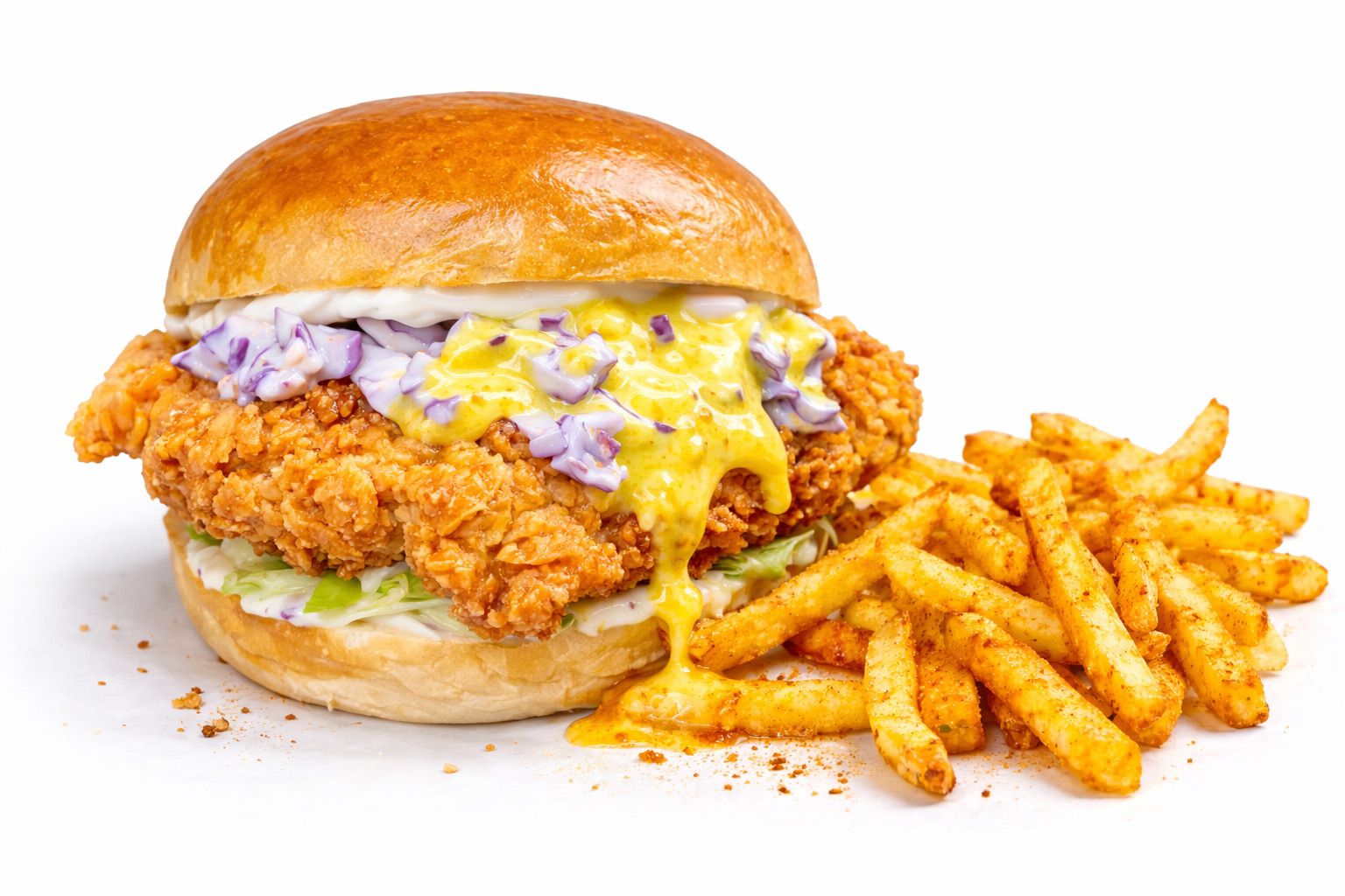 PURPLE GOLDEN BURGER